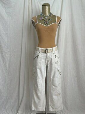 Y2K Bebe Nylon Top S
